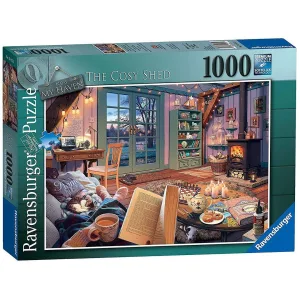 My Haven No 6. The Cosy Shed 1000 Piece Jigsaw Puzzle
