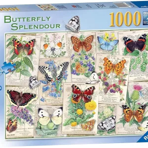 Butterfly Splendours 1000 Piece  Jigsaw Puzzle