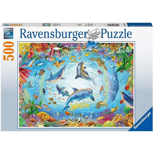 Cave Dive 500 Piece Jigsaw Puzzle