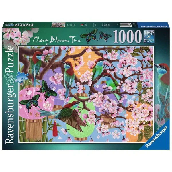 Cherry Blossom Time 1000 Piece Jigsaw Puzzle