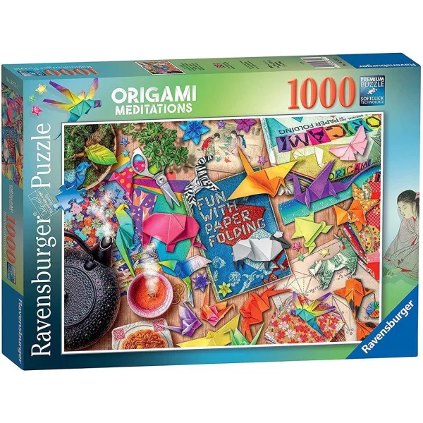 Origami Meditations 1000 Piece Jigsaw Puzzle