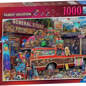 Family Vacation 1000 Piece Jigsaw Puzzle