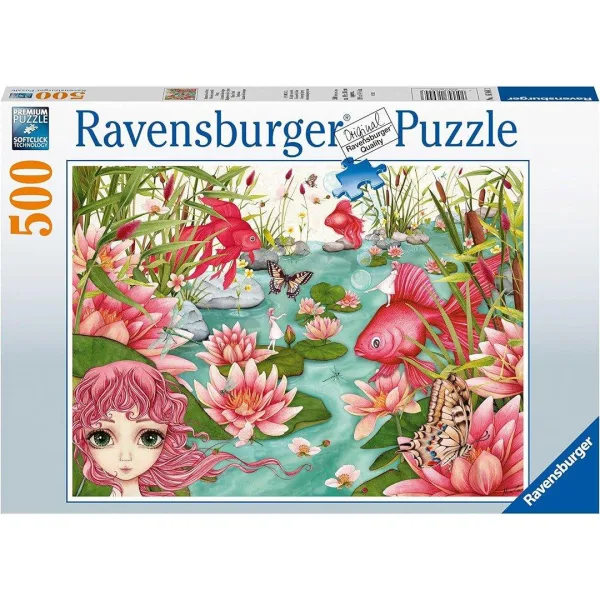 Minu's Pond Daydreams 500 Piece Jigsaw Puzzle