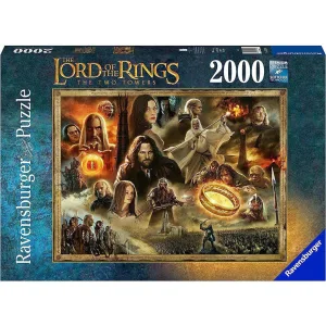 Lord Of The Rings The Two Towers 2000 Piece Jigsaw Puzzle