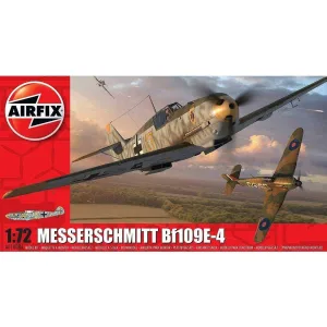 A01008 Messerschmitt Bf109E 1:72 Scale Series 1 Plastic Model Kit