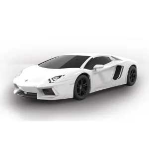 J6019 Quick Build Lamborghini Aventador   White Model Kit