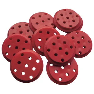 Modelcraft 328049 Step Discs 30/25x4mm with 3.9mm Bore Pack 10