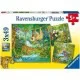 3 Puzzles - Jungle Animals