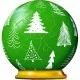 3D Puzzle-Ball - Winter Green