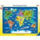 Jigsaw Puzzle - 30 Pieces - Frame Puzzle : Animals of the World