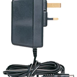 UK Wall Plug Transformer The 15V 1.2 Amp UK wall plug transformer is suitable for use with standard analogue Scalextric sets. This transformer has a round end and is used in conjunction with the C8241 Multi-Lane Power & Control Base and the older C8217 Power & Control Base. Please check your powerbase before purchase.