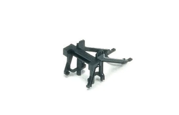 Buffer Stop This Plastic Buffer Stop clips to both straight or curved tracks and measures at 44mm.