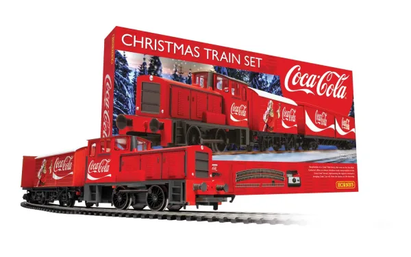 The Coca-Cola Christmas Train Set <p>Resplendent in a Coke® Red livery