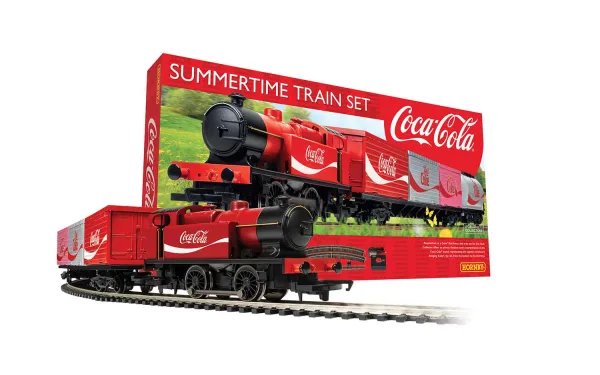 Coca-Cola Summertime Train Set <p>Resplendent in a Coke Red livery