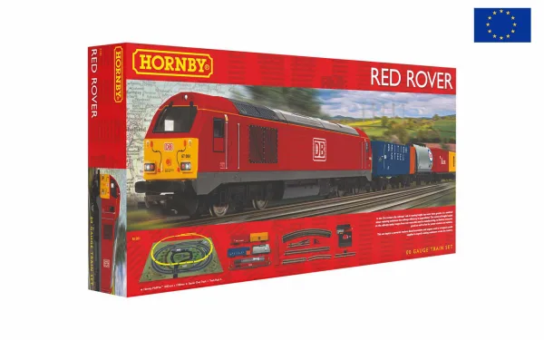 Red Rover Train Set - EU <p>In the 21st century the railways' role in moving freight has never been greater. In a world all about reducing emissions the railways efficiency is unparalleled. The variety of freight hauled on the railways today ranges from raw materials used in manufacturing