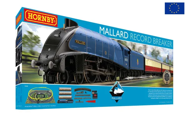 Mallard Record Breaker Train Set - Era 3 - EU <p>On the 3rd of July 1938 the LNER A4 locomotive 'Mallard' set the world speed record for a steam engine at 126 mph at Stoke Bank