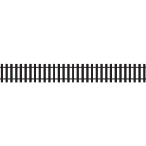 Double Straight The Hornby double straight track has a length of 335mm