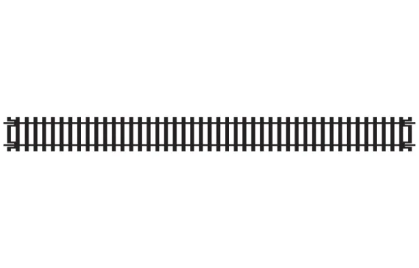 Double Straight The Hornby double straight track has a length of 335mm