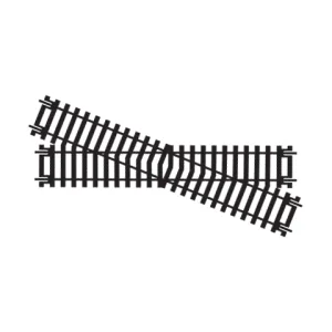 Diamond Crossing - Right Hand <p>If you are after a railway crossing piece to mix up your layout a bit then the Diamond Crossing - Right Hand track will do just that!<br><br>It has a length of 168mm x 181mm and angle of 22.5°. For parallel tracks use with 22.5Â° section curve or point.</p>