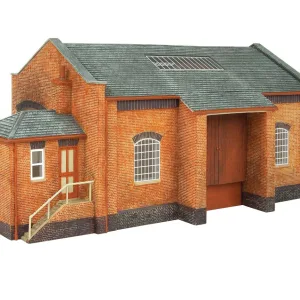 GWR Goods Shed The Goods Shed acted as a transfer point from railway wagon to local delivery - by lorry or cart. This is a GWR painted version.