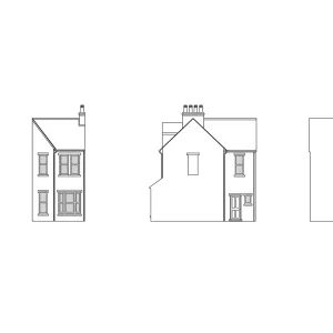 Victorian Terrace House Right Middle A Victorian Era Mid-Terrace House representative of the many thousands built during Queen Victoria's reign