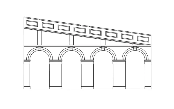 High Stepped Arched Retaining Walls x 2 (Red Brick) A pack of 2X scenic red brick stepped Arched Retaining Walls as would be found lining the beginning of an embankment or railway cutting.