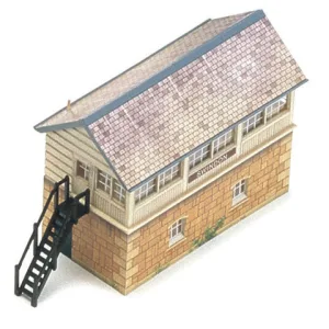 Signal Box <p>The signal box is a classic asset to any railway and is now yours to take home today! Featuring a brown painted finish of brick and tile detailing