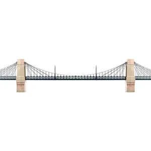 Grand Suspension Bridge Whether you have a layout of countryside hills or a river running through the city