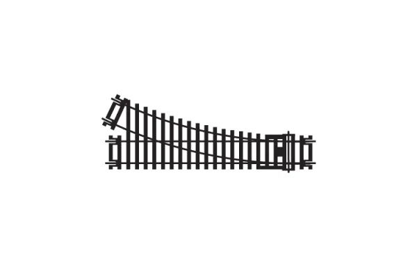 Right Hand Point Extend your model railway layout with this single right hand point track piece