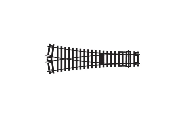 Y Point Each Y Point track has a radius of 852mm and arcs 11.25°. To create parallel tracks from R8076 'Y' point use two R628 section curves.