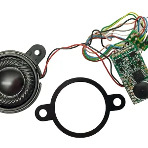 TTS Sound Decoder: Crosti Class 9F IMPORTANT - The decoder does not support sound under DC (analogue) operation. Sounds can only be played under DCC (digital) operation. This applies to all sounds