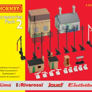 Building Extension Pack 2 Extend your set in easy steps by adding Track Packs and TrakMat Accessory Packs all the way to the full layout pictured on your TrakMat scenic underlay sheet.