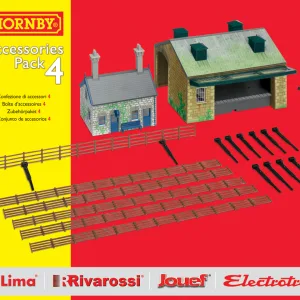 Building Extension Pack 4 <p>Extend your set in easy steps by adding Track Packs and TrakMat Accessory Packs all the way to the full layout pictured on your TrakMat scenic underlay sheet. </p><p><b>Contents:</b> Railway Cottage