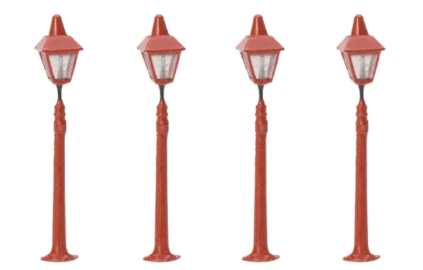 Platform Lamps x4 As part of the Hornby Skaledale range