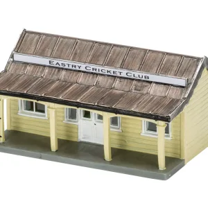 The Cricket Club If you are after something a little different for your railway collection or scenery then the Cricket Pavilion is just the one. This model is a great opportunity to make use of grassy field space or even in a park scene. W