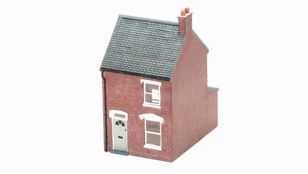 Left Hand Mid-Terraced House Skaledale buildings and accessories bring an atmosphere of life and character to any model railway. The hand crafted and hand decorated poly resin structures can be positioned on a layout without further enhancement. However