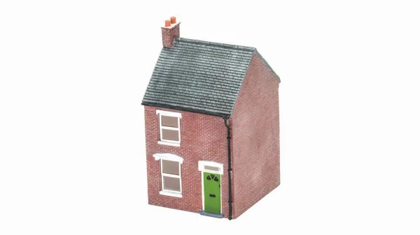 Right Hand Mid-Terraced House Skaledale buildings and accessories bring an atmosphere of life and character to any model railway. The hand crafted and hand decorated poly resin structures can be positioned on a layout without further enhancement. However