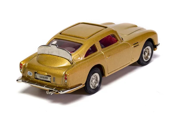 the 60s version of the James Bond Aston Martin DB5 from Goldfinger a feature packed replica worthy of Q Branch.</p><p><br></p><p>Featuring rotating number plates