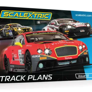 Scalextric Track Plans Book (10th Edition) <p>The 10th Edition Scalextric Track Plans book is the ideal tool to offer some inspiration and detail on how to take your layout to the next stage. The book boasts no less than 69 layout options of all shapes and sizes