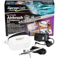 Spraycraft Airbrush and Compressor Kit User Friendly for Cake Decorating