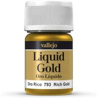 Vallejo Model Color Rich Gold Metals 35ml