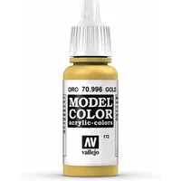 Vallejo Model Color 17ml  Metallic Gold