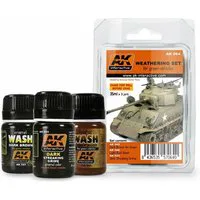 AK Interactive Weathering Set for Green Vehicles