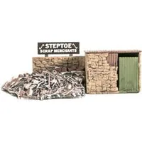 Peco Scrapyard Small Stone Built & Scrap Pile OO Gauge