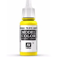 Vallejo Model Color 17ml  Deep Yellow