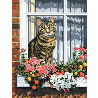 Canvas Cat Painting Kit