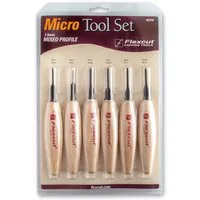 Flexcut 1.5mm Mixed Profile Micro Tool Set 6 Piece