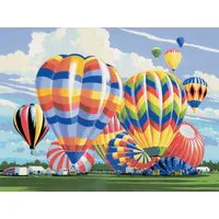 Painting By Numbers Ballooning