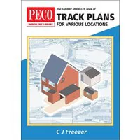 Peco The Railway Modeller Book of Track Plans for various locations