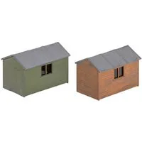 Peco Garden Sheds Timber Type (2) OO Gauge